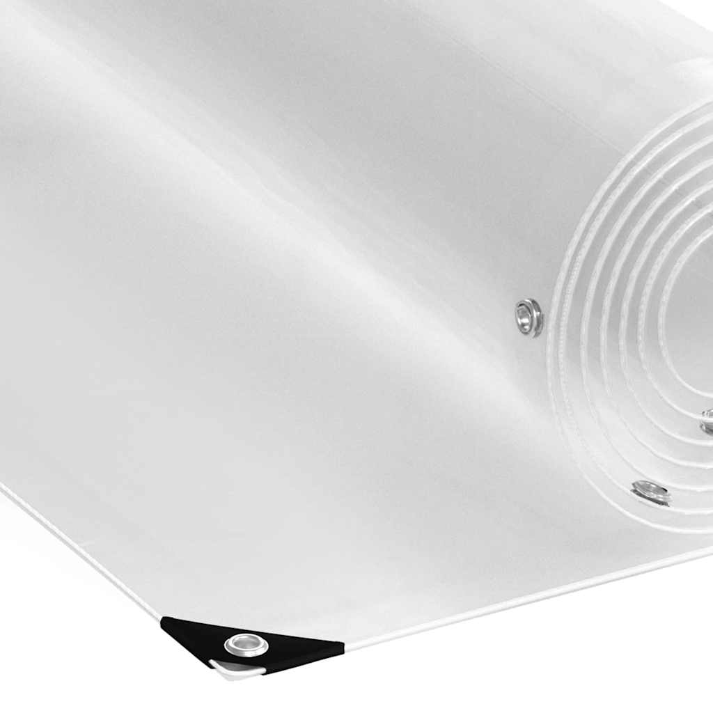 klar presenning med øjer 1x2 m PVC