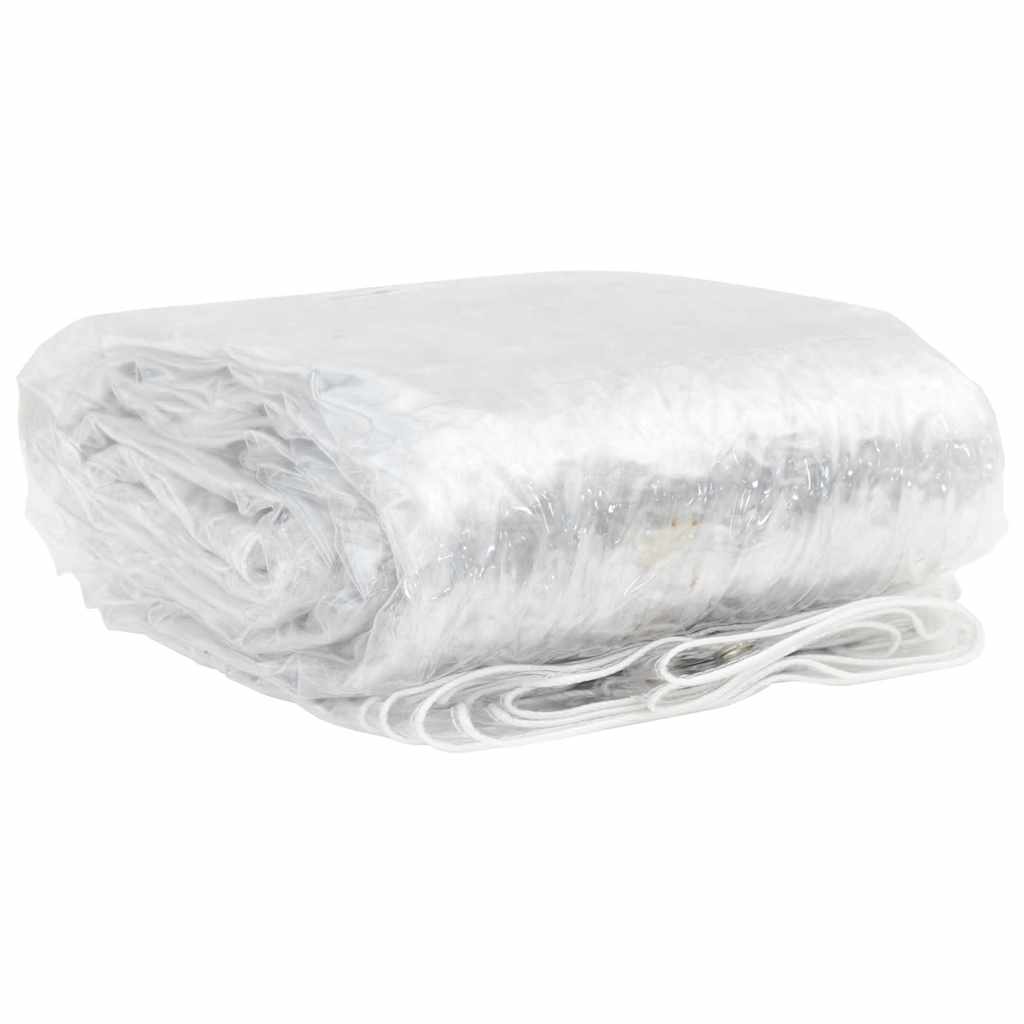 klar presenning med øjer 1x4 m PVC