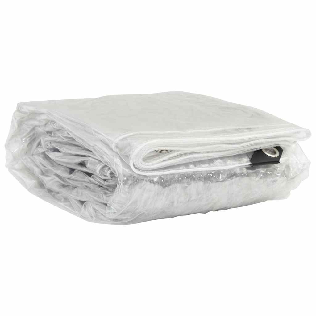 klar presenning med øjer 3x6 m PVC