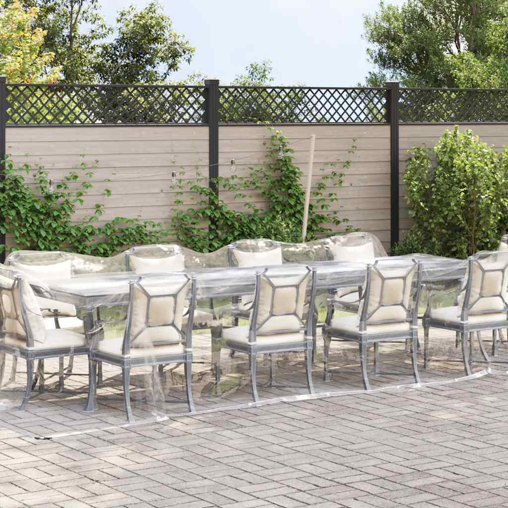 klar presenning med øjer 3x12 m PVC