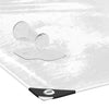 klar presenning med øjer 4x8 m PVC
