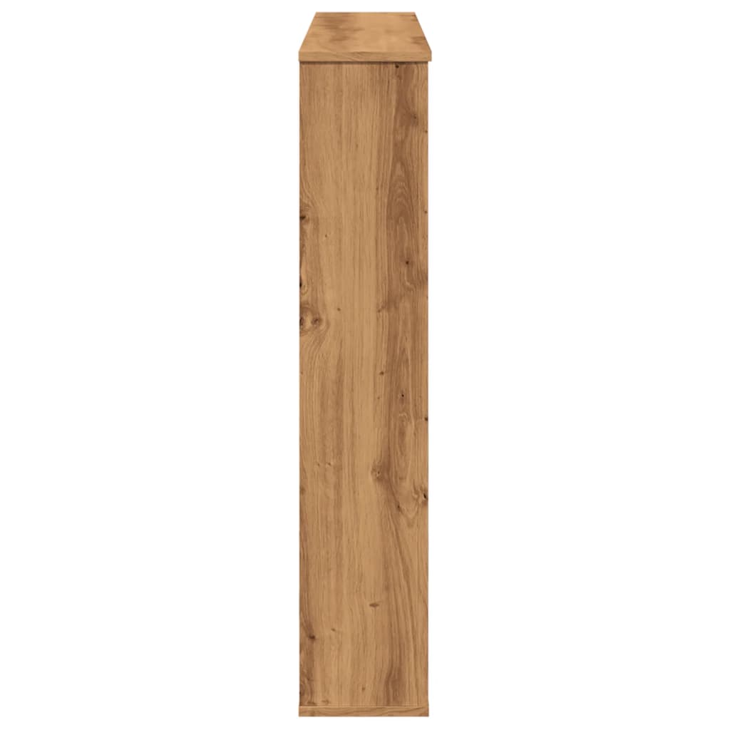 forsats til pejs 100x20x100 cm konstrueret træ kunsteg