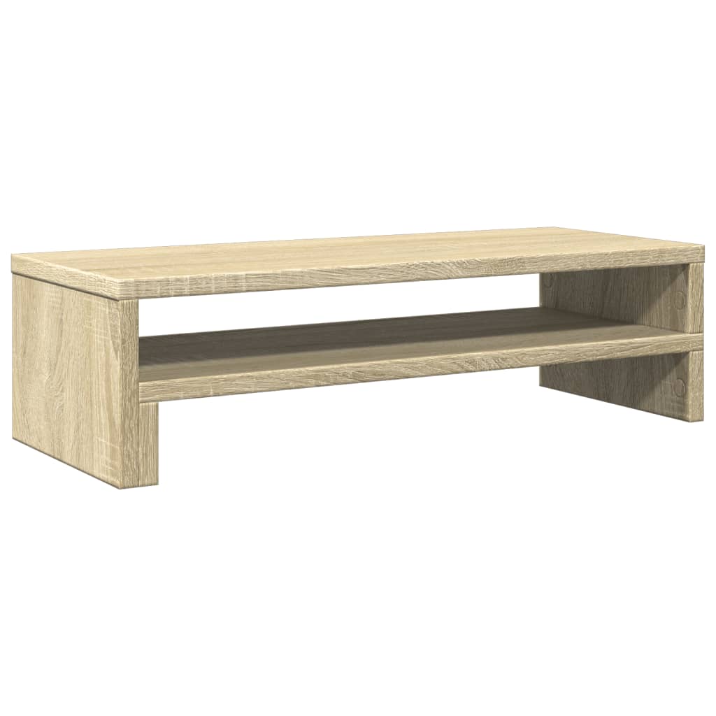 skærmholder 54x22x15 cm konstrueret træ sonoma-eg - Flotthjem Danmark