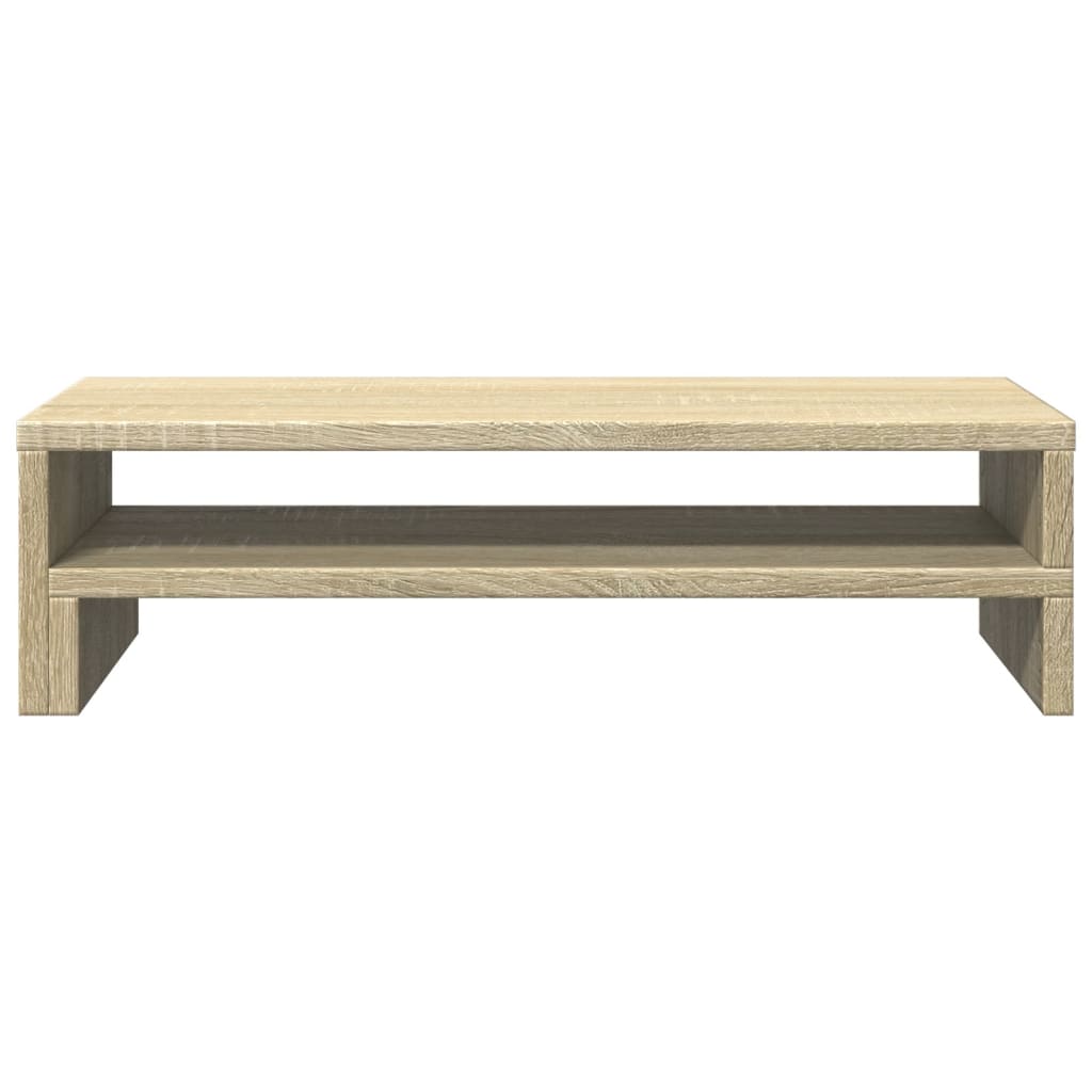 skærmholder 54x22x15 cm konstrueret træ sonoma-eg - Flotthjem Danmark