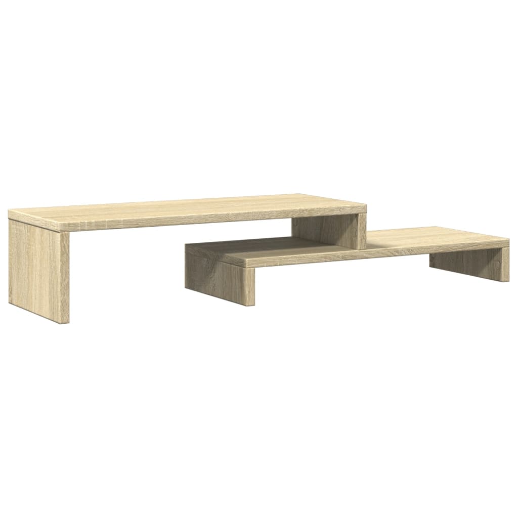 skærmholder 54x22x15 cm konstrueret træ sonoma-eg - Flotthjem Danmark