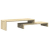 skærmholder 54x22x15 cm konstrueret træ sonoma-eg - Flotthjem Danmark