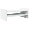 skærmholder 50x27x20 cm konstrueret træ hvid - Flotthjem Danmark