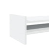 skærmholder 50x27x20 cm konstrueret træ hvid - Flotthjem Danmark