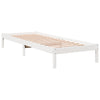 ekstra lang sengeramme uden madras 90x220 cm massivt fyrretræ