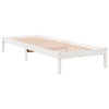 ekstra lang sengeramme uden madras 90x220 cm massivt fyrretræ