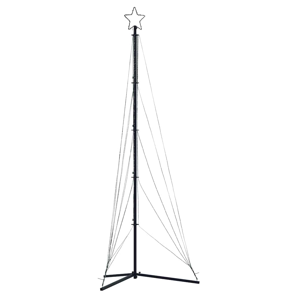 LED-juletræ 525 LED'er 302 cm blåt lys