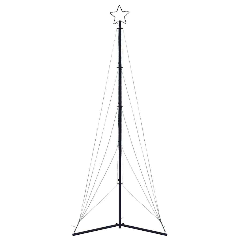 LED-juletræ 525 LED'er 302 cm blåt lys