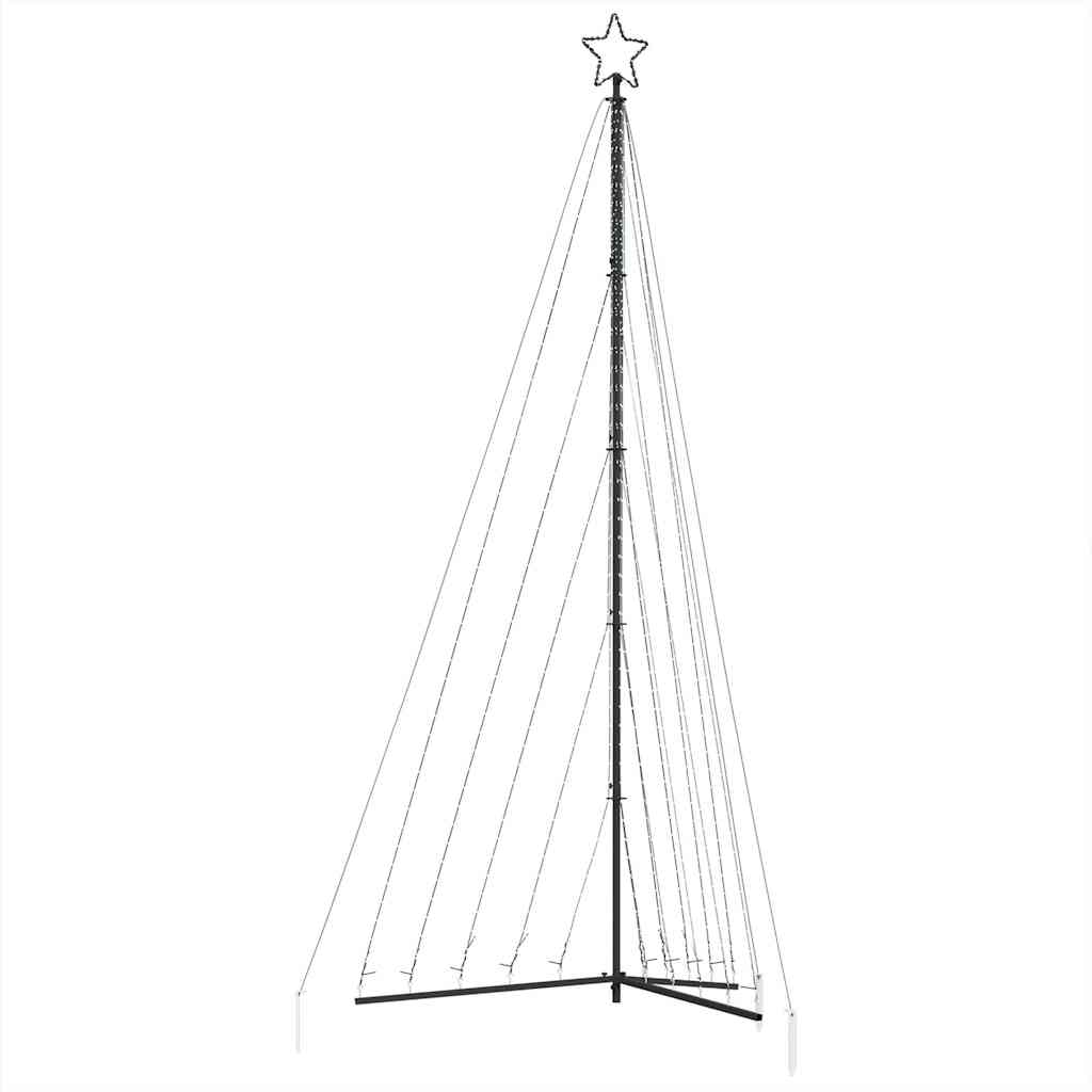 LED-juletræ 570 LED'er 399 cm varmt hvidt lys