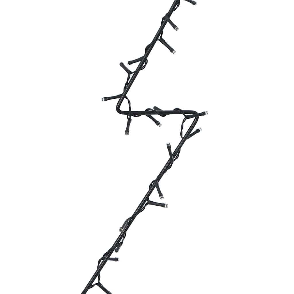 Julelys juletræssilhuet 115 LED'er varm hvid