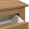 skoskab Panama 80x35x105 cm massivt fyrretræ