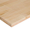 arbejdsbænk 140x60x81,5 cm massivt egetræ