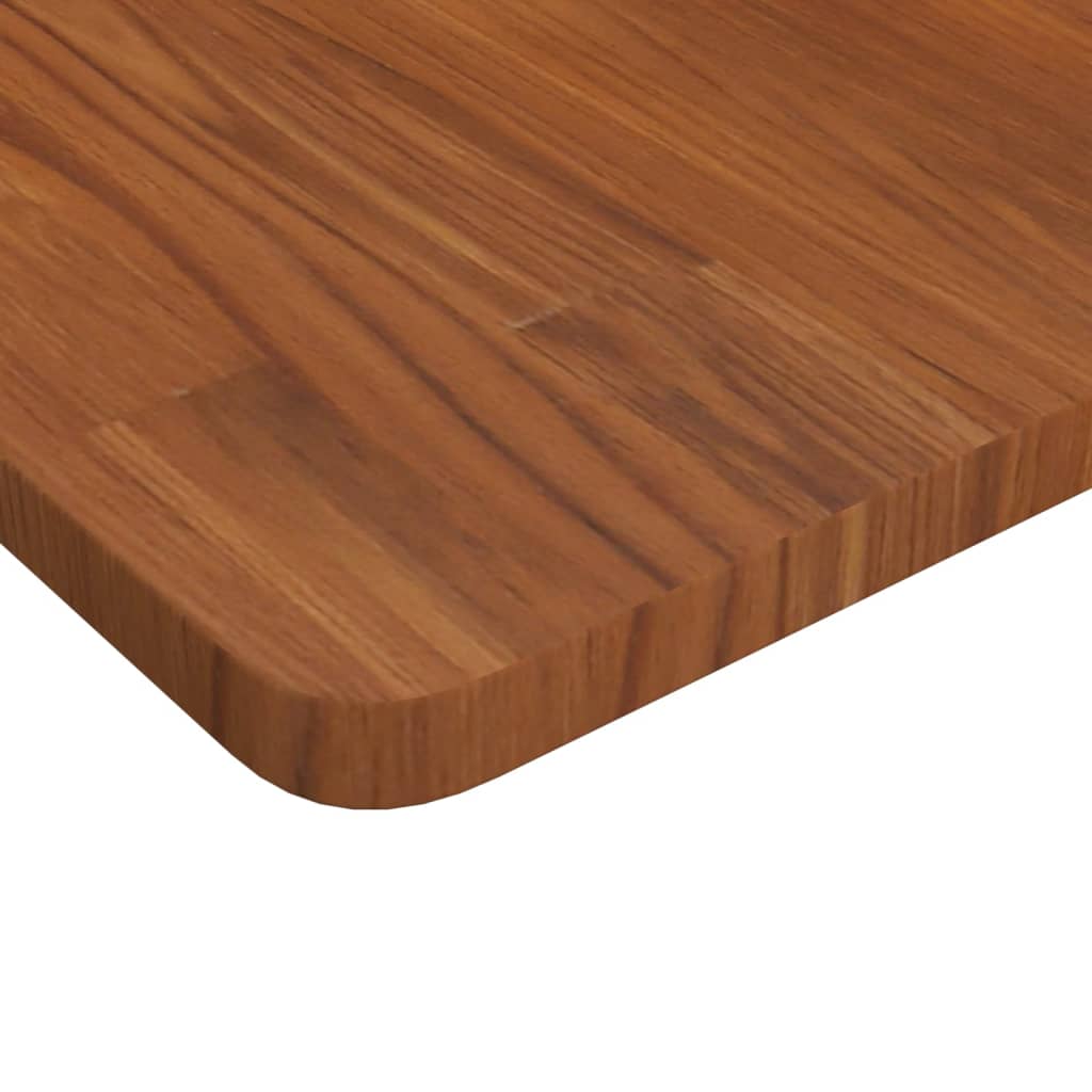 arbejdsbænk 100x60x(71,5-98) cm massivt egetræ rektangulær