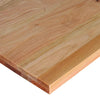 arbejdsbænk 80x60x(71,5-98) cm massivt egetræ