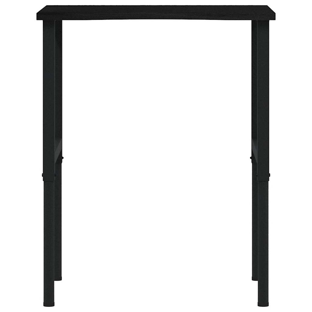 arbejdsbænk 80x60x(71,5-98) cm massivt egetræ