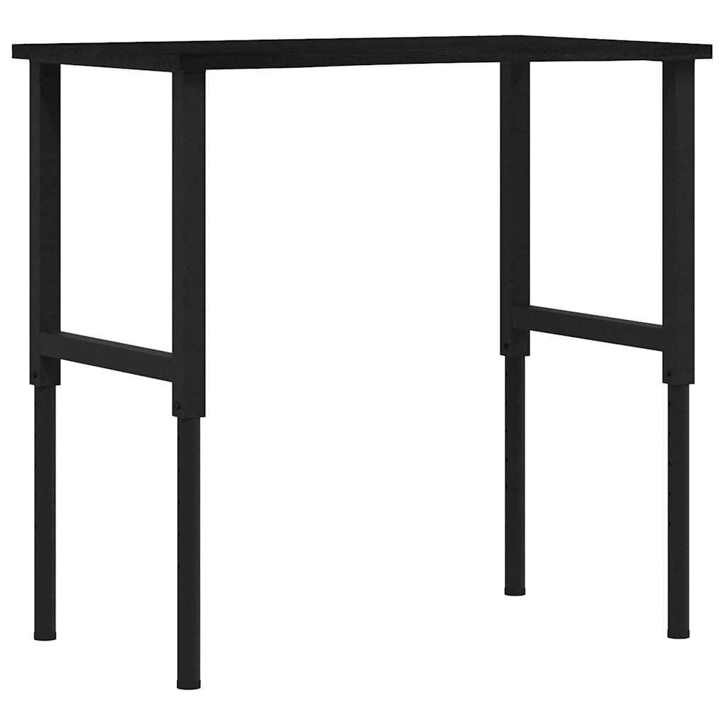 arbejdsbænk 100x60x(71,5-98) cm massivt egetræ