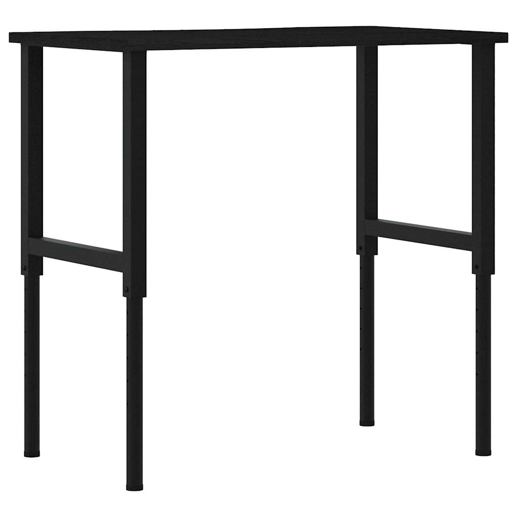 arbejdsbænk 100x60x(71,5-98) cm massivt egetræ