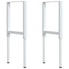 arbejdsbænk 100x60x(71,5-98) cm massivt bøgetræ rektangulær