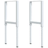 arbejdsbænk 100x60x(71,5-98) cm massivt bøgetræ rektangulær