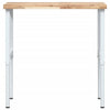 arbejdsbænk 100x60x(73-99,5) cm massivt akacietræ rektangulær