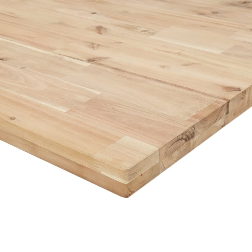 arbejdsbænk 100x60x(73-99,5) cm massivt akacietræ rektangulær