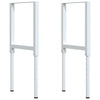 arbejdsbænk 80x60x(71,5-98) cm massivt egetræ