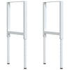 arbejdsbænk 100x60x(71,5-98) cm massivt egetræ