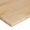 arbejdsbænk 100x60x(71,5-98) cm massivt egetræ