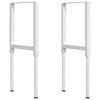 arbejdsbænk 80x60x(71,5-98) cm massivt egetræ