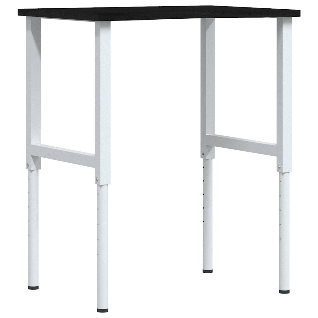 arbejdsbænk 80x60x(71,5-98) cm massivt egetræ