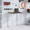 arbejdsbænk 80x60x(71,5-98) cm massivt egetræ