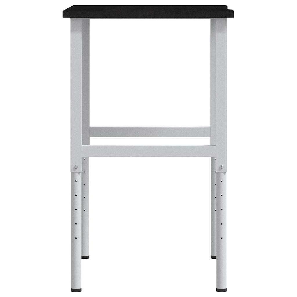 arbejdsbænk 80x60x(71,5-98) cm massivt egetræ