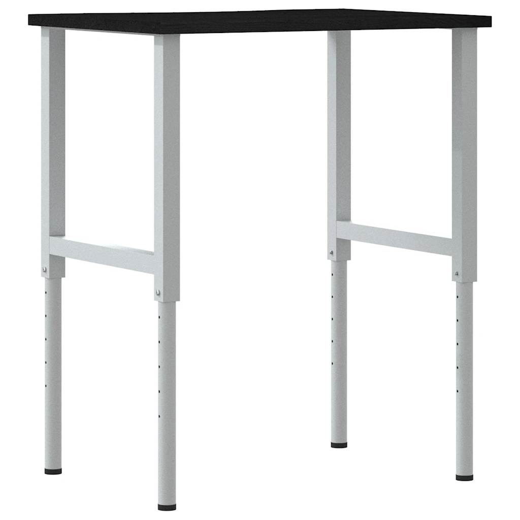 arbejdsbænk 80x60x(71,5-98) cm massivt egetræ