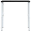 arbejdsbænk 100x60x(71,5-98) cm massivt egetræ