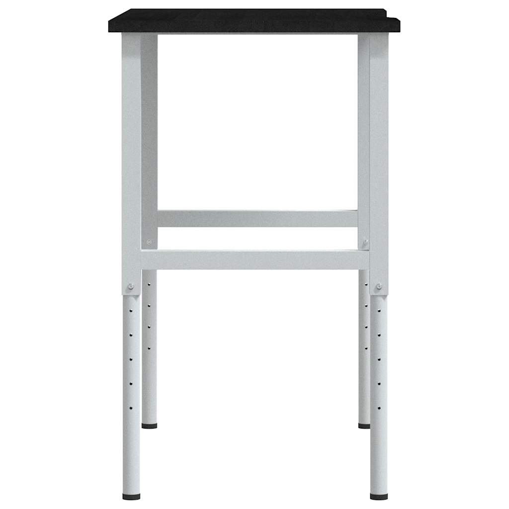 arbejdsbænk 100x60x(71,5-98) cm massivt egetræ