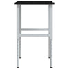 arbejdsbænk 100x60x(71,5-98) cm massivt egetræ