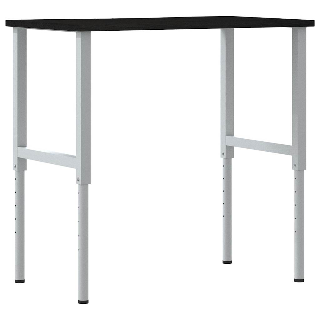arbejdsbænk 100x60x(71,5-98) cm massivt egetræ