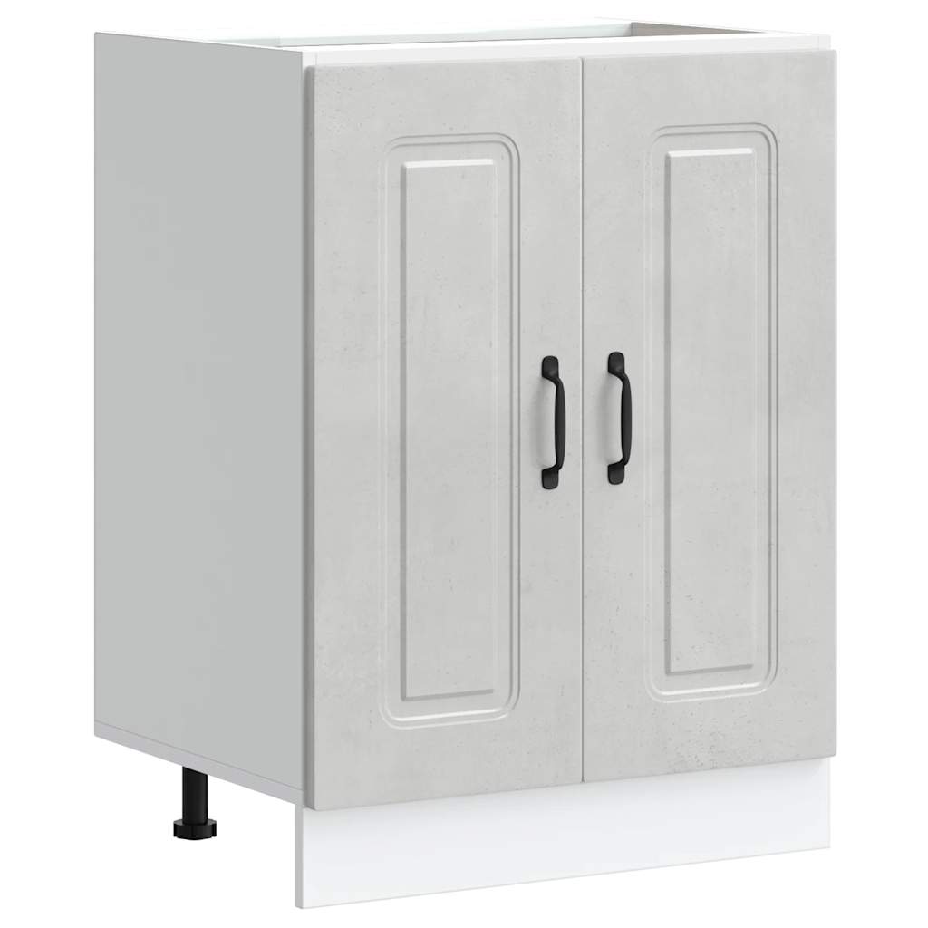 underskab til vask Kalmar 60x46x81,5 cm beton grå