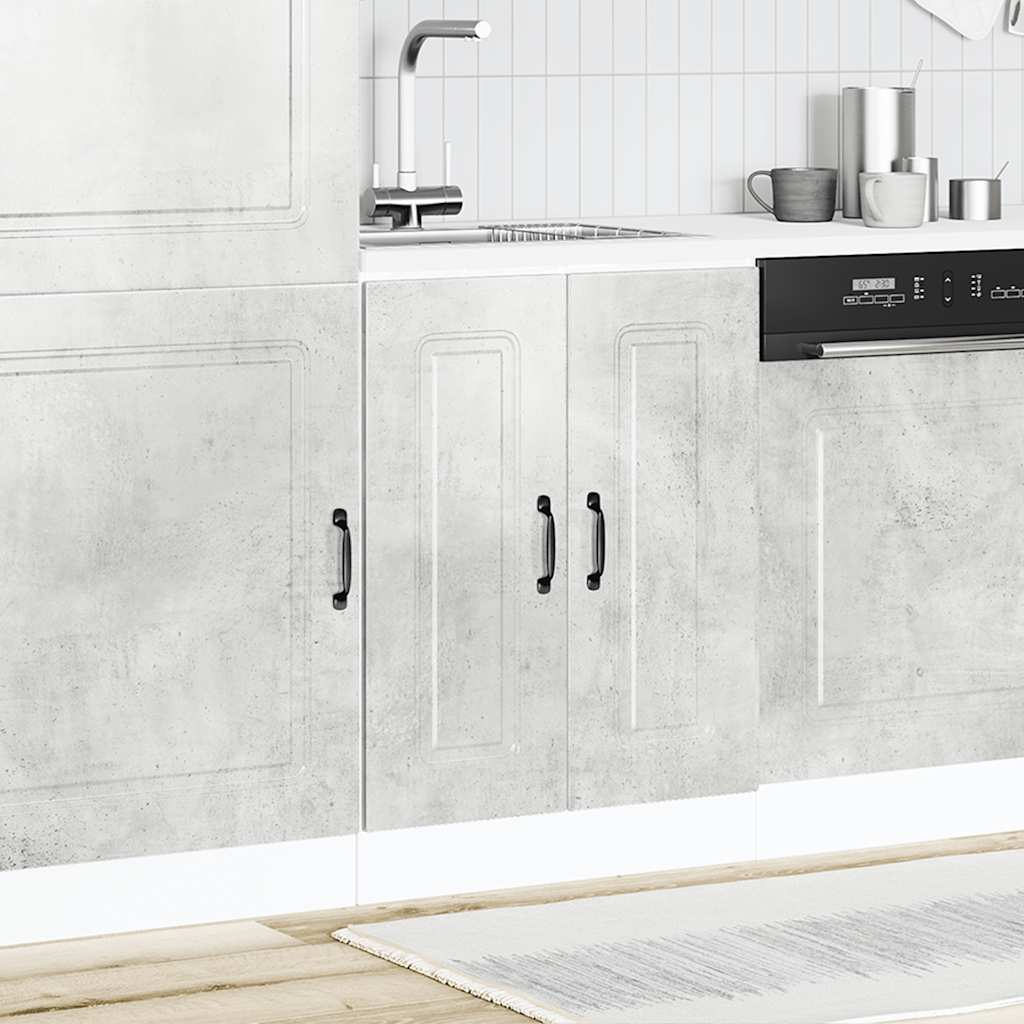 underskab til vask Kalmar 60x46x81,5 cm beton grå
