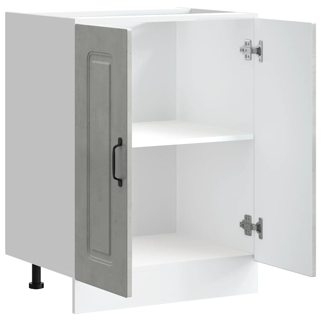 underskab til vask Kalmar 60x46x81,5 cm beton grå