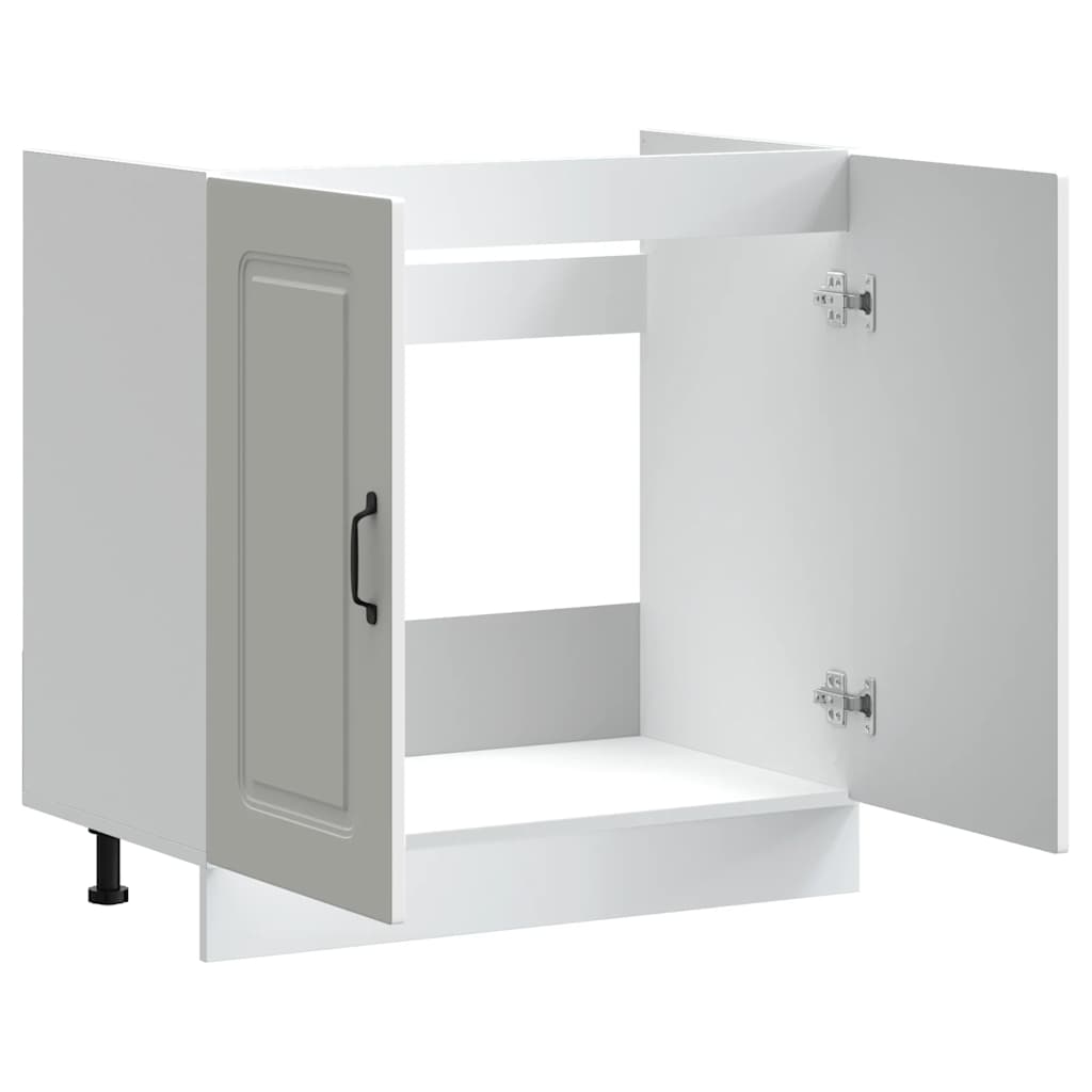 underskab til vask Kalmar 80x46x81,5 cm konstrueret træ hvid