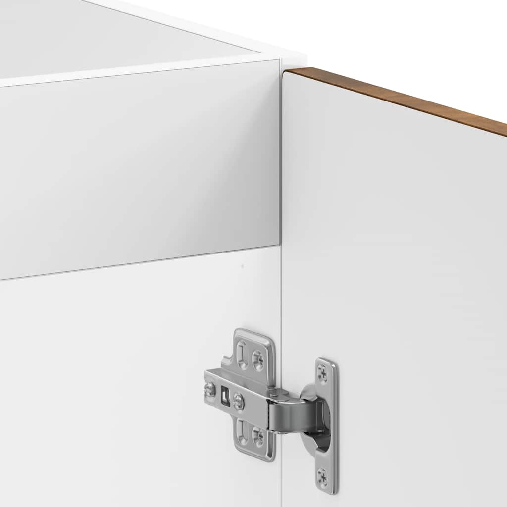 underskab til vask Kalmar 80x46x81,5cm konstrueret træ røget eg