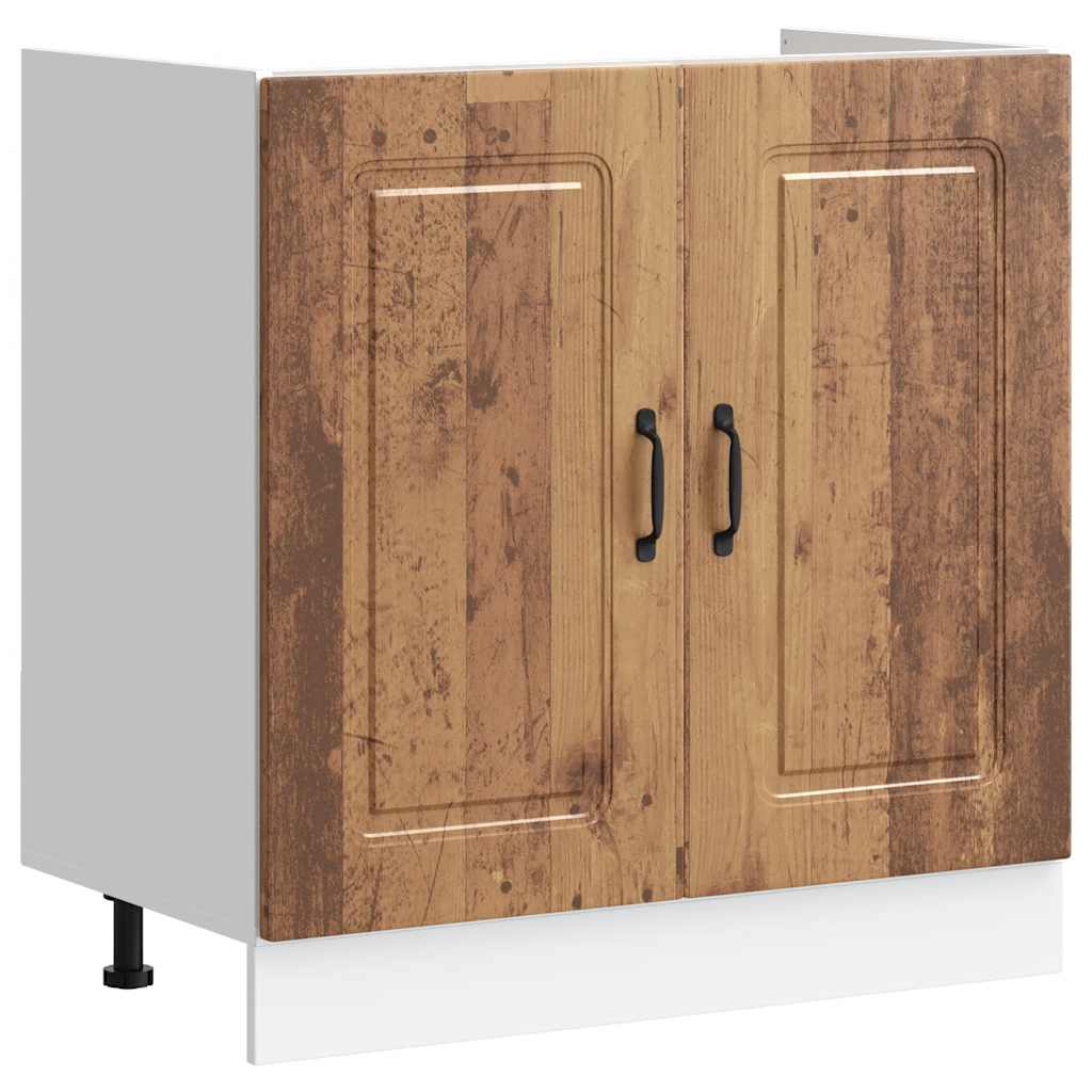 underskab til vask Kalmar 80x46x81,5 cm antikt træ