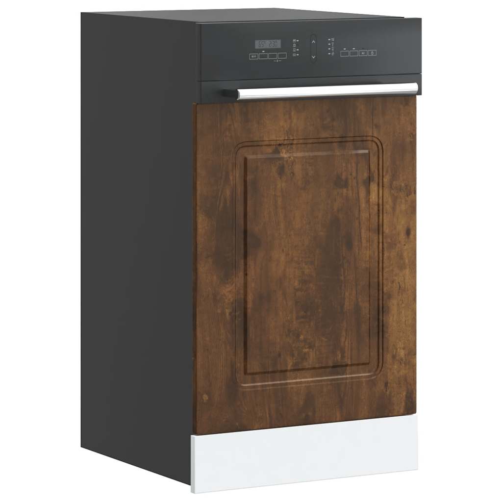 låge til opvaskemaskine Kalmar 45x1,5x67 cm sonoma-eg