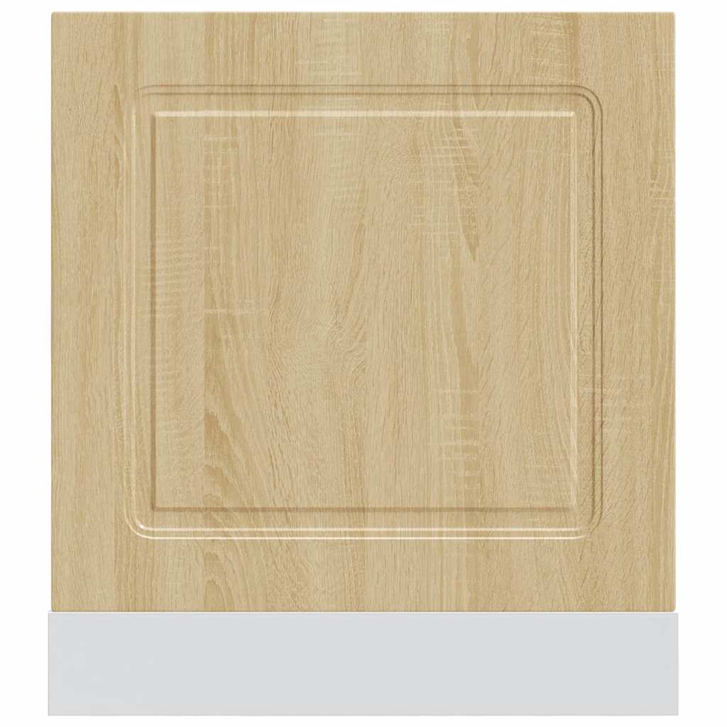 låge til opvaskemaskine Kalmar 60x1,5x67 cm sonoma-eg