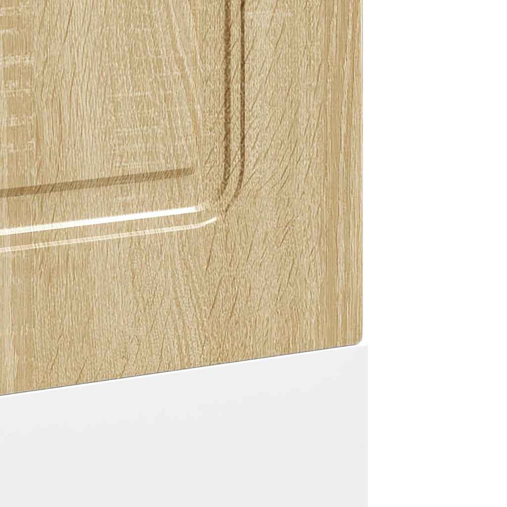 låge til opvaskemaskine Kalmar 60x1,5x67 cm sonoma-eg